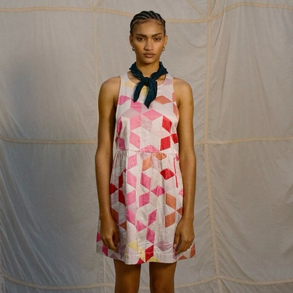 Kimchi Blue Milly Silky Quilted Halter Dress - Picture 2 of 10